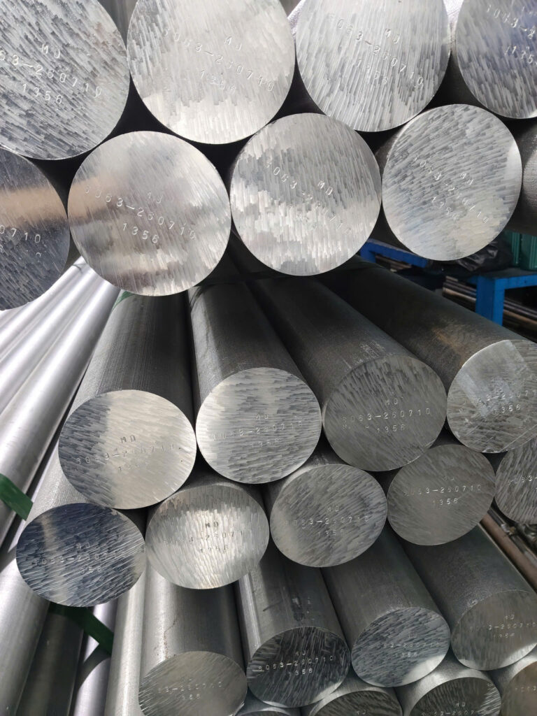 Minh dung aluminum billet low carbon footprint size 5inch made in Vietnam